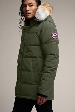 Chamarras Canada Goose Hombre Mexico - Carson Abrigos Verdes CU4056927